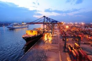 Nova abertura dos Portos. Porto de Santos